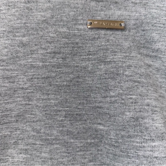 Tahari Gray Pencil Mini Skirt NWOT - Picture 3 of 6